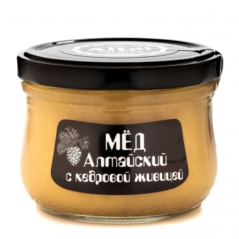 Подарочный набор меда "Altai PREMIUM-4" таежный, горный, мед с прополисом, мед с кедровой живицей
