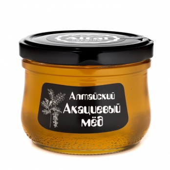 Подарочный набор меда “Altai PREMIUM-4” акациевый, липовый, дягилевый, каштановый