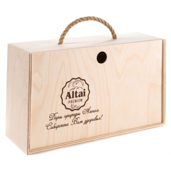 Подарочный набор меда и пчелопродуктов “Altai PREMIUM-6” таежный, горный, дягилевый, перга, пыльца, прополис