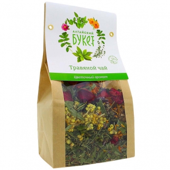 Травяной чай "Алтайский букет" Цветочный аромат